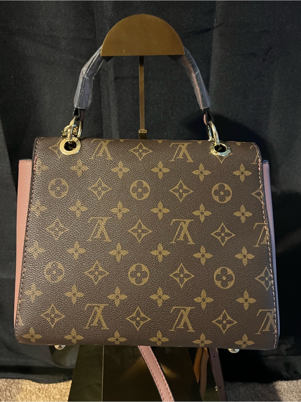 Louis Vuitton Pink Monogram Envelope Satchel - Picture 6 of 15
